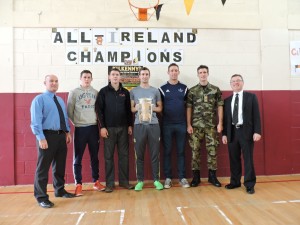 Kilkenny Players with Shane Fallon and Liam O'Brien